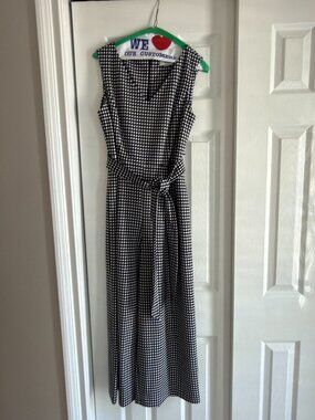 Womens Calvin Klein Houndstooth jumper size 6